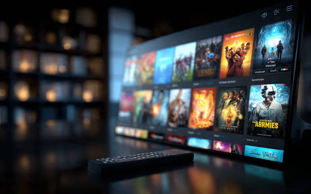 Meilleur IPTV pour Firestick 2026 - Interface de streaming haute qualité sur Amazon Fire TV Stick